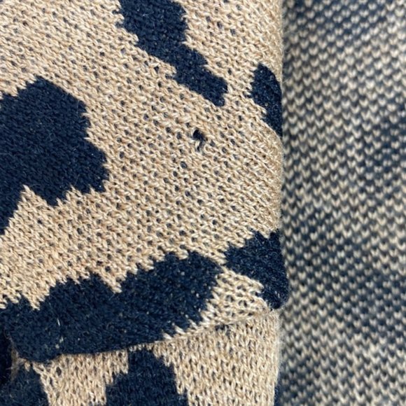 J.Crew S Sophie Sweater Blazer Cardigan Animal Leopard Print - Picture 6 of 13